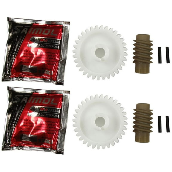 RAParts 2 Garage Door Opener Drive Gears Worm Fits Chamberlain Fits Craftsman Fits Liftmaster Fits Sears