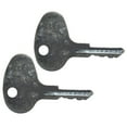 thumbnail image 1 of 123243 Pair (2 keys) Dozer Equipment Ignition Keys Fits Caterpillar Fits Mitsubishi Fits International Kumiai, 1 of 5
