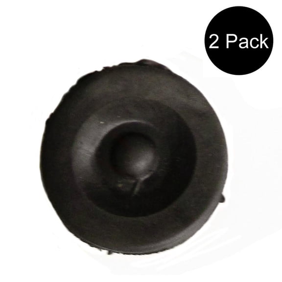 RAParts (2) New Rubber Grease Plug Hub Dust Caps for Dexter EZ Lube Trailer Camper Axle