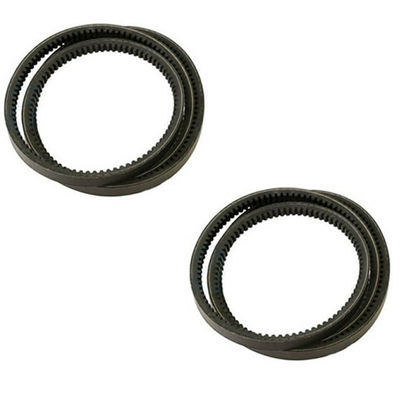 RAParts 2 Pack Hydro Pump Drive REC Belts Fits Exmark QTE735KC501 QTS691KA502 119-3321 14537