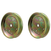 2 Pcs 195945 197473 532195945 Spindle Pulley 6-1/4 OD