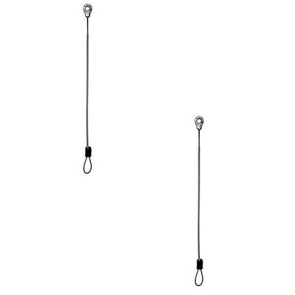 RAParts (2) Rear Tension Tailgate Cable M159508 Fits John Deere TX 4X2 HPX 4X2 Fits Gator