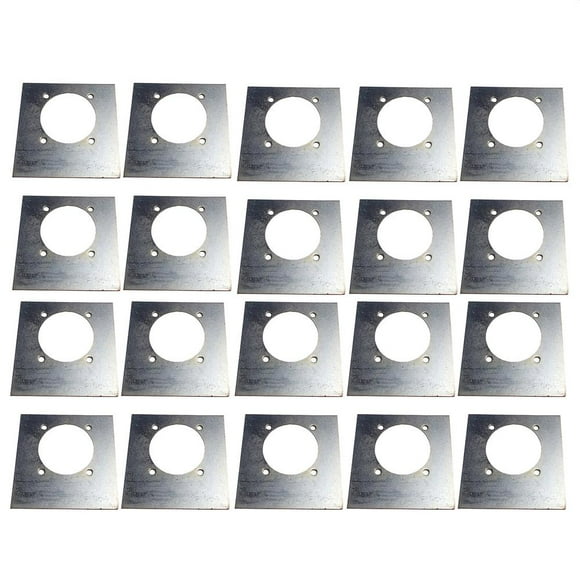 RAParts (20) Backing / Mounting Plates for D-Ring Tie Down Recessed D-Rings Rope Ring