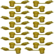 Stevens Lake Parts 20 Yellow Fuel Gas Can Jug Vent Caps Fits Chilton Fits Briggs and Stratton Rotopax Gott Anchor MYC-Y-VENT20