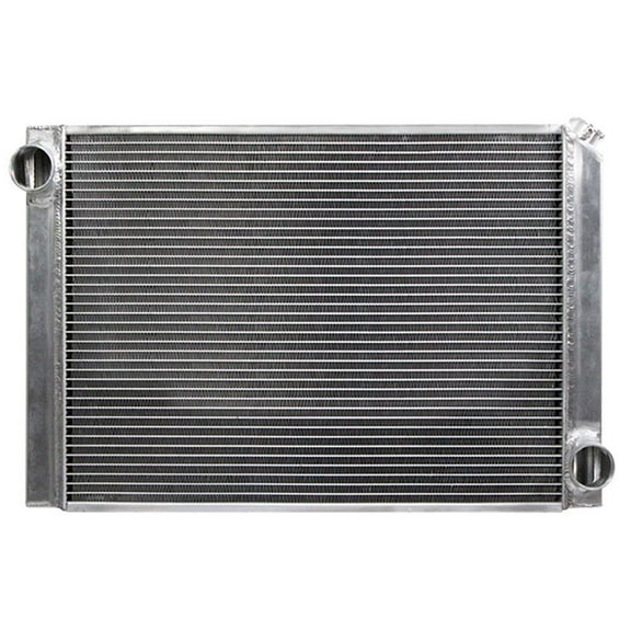 RAParts 209637 24" x 16' Ultra Light Low Profile Aluminum Drag Race Radiator NHRA NMRA