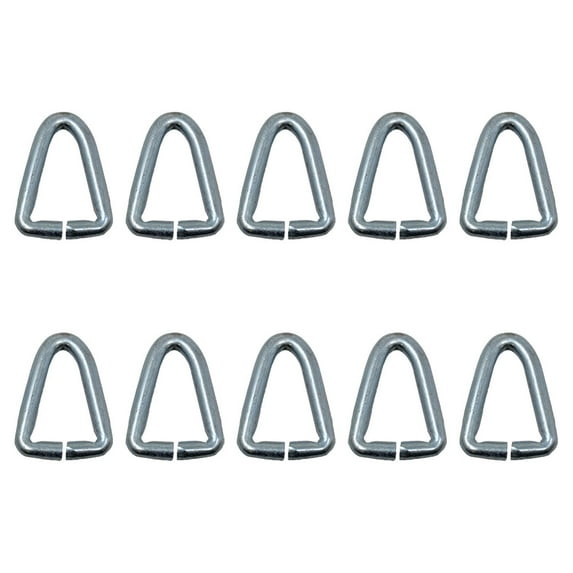 RAParts 222157 Pack of 10 Aftermarket Flail Mower Blade to Hanger Links Fits Ford 907 917