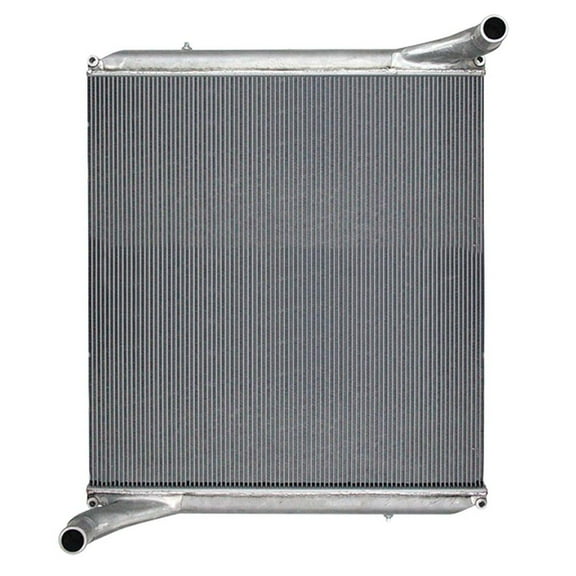 RAParts 238731 Autocar Aluminum Radiator - 36 7/16 x 34 7/8 x 2