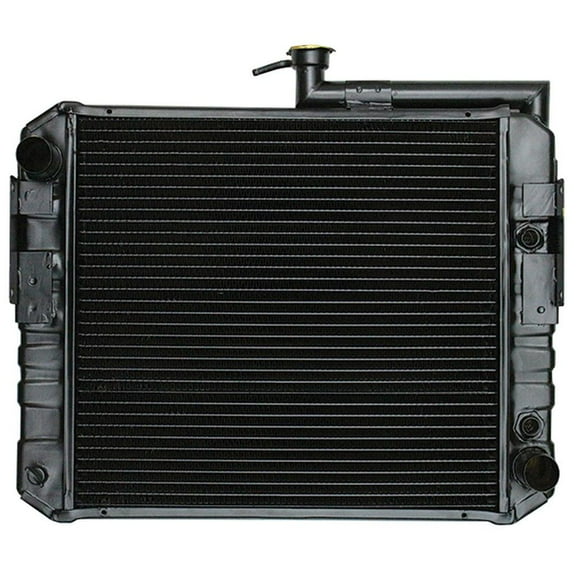 RAParts 246087 Forklift Radiator - Hyster/Yale - 17 5/8 x 17 x 2 3/8