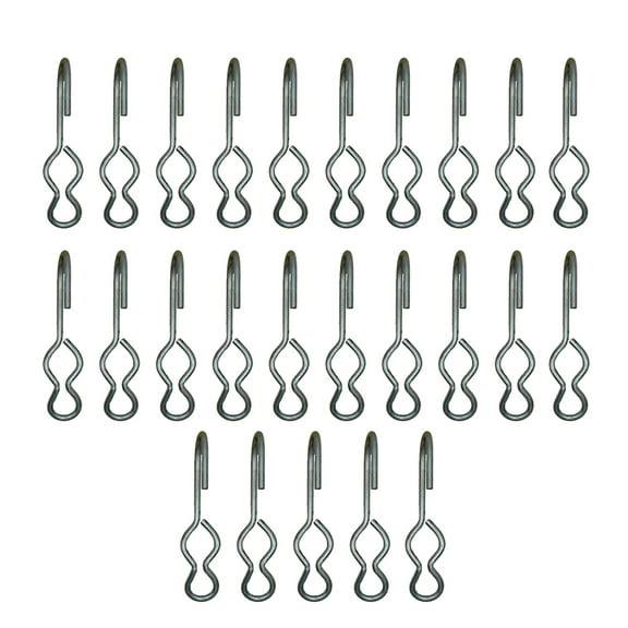 RAParts (25) SJ Hooks for Cargo Control Storage Rubber Rope Shock Cord Tarp Hooks RRH-100