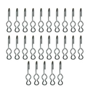 RAParts 25 SJ Hooks for Cargo Control Storage Rubber Rope Shock Cord Tarp Hooks RRH-100