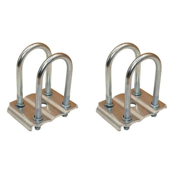 RAParts 3,500lb Trailer Axle U-Bolt Kit Fits 2-3/8" Round Axle x 1.75" Wide Springs