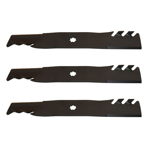 RAParts 3 Blades Fits John Deere 48" GY20852 LA145 LA155 LA165 X140 GX21784 X165 GX21786