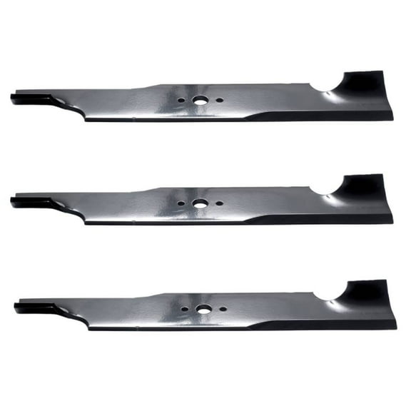 RAParts (3) Fits Toro Walk Behind Mower High Lift Notched Blades 32" 48" Deck Replaces 103-2527