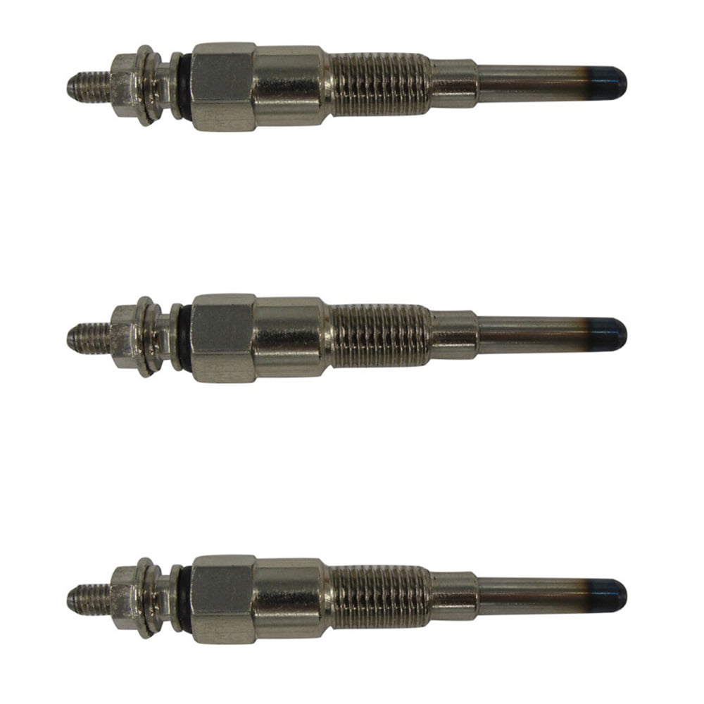 RAParts 3 Glow Plug 16851-65510 Fits Kubota D722 D902 D905 D1005 D1105 V1505 V1305