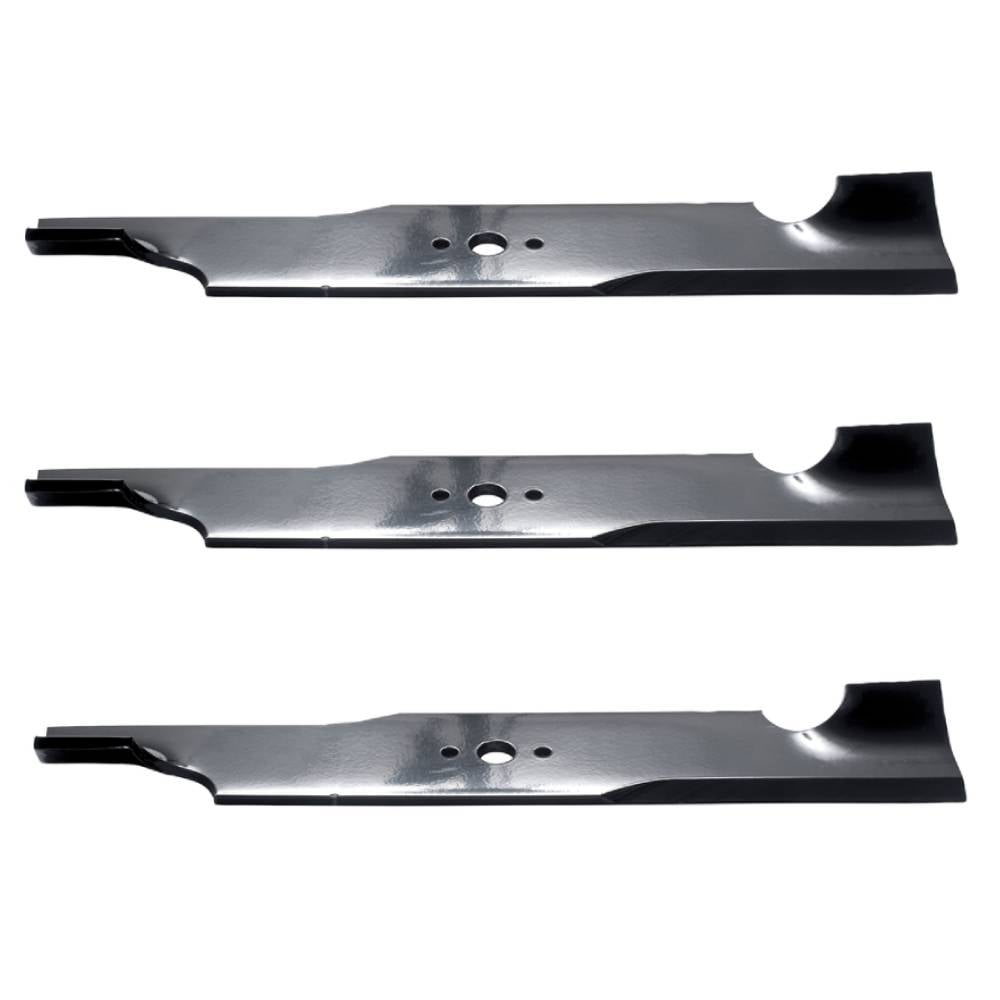 RAParts (3) High Lift Mower Blades for Yazoo Kees Walk Behind Zero Turn