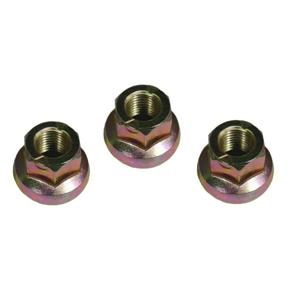 RAParts (3-Pack) Top Flange Pulley Lock Nuts 9/16"-18 137266 139729 178342 400234