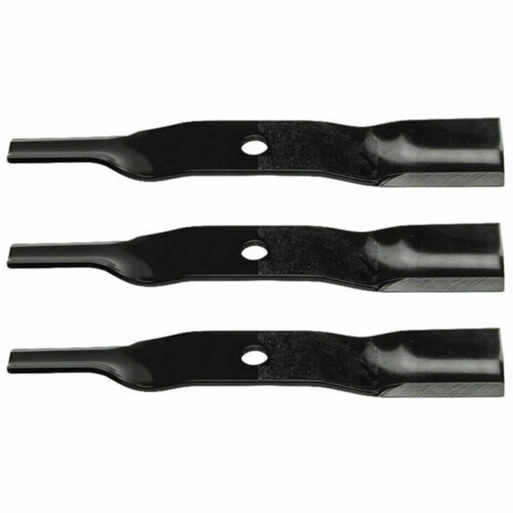 RAParts (3) Replacement Riding Mower Blades 161/2" X 57/64" Fits