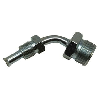 Earl's #6 to 5/8-18 Alm Power Steering Fitting Black Earl's #6 to 5/8-18 Alm Power Steering Fitting Black