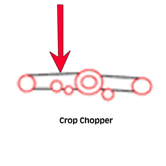 RAParts 31-7535030 New Rear Belt Fits Mpl Moline Crop Chopper Models 8700 8900