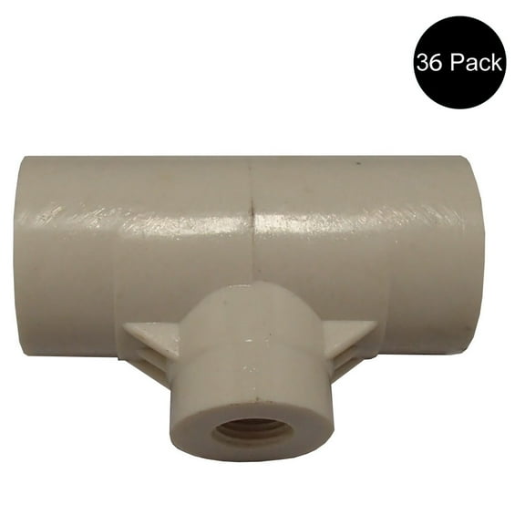 RAParts 36 1/2" PVC Fittings Heavy Duty Chicken Poultry Drinker Cups OR Nipples Bracket