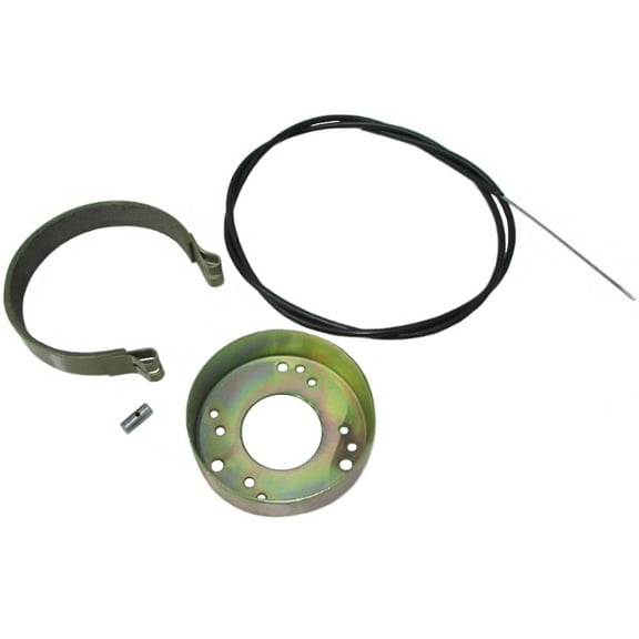 RAParts 4-1/2" Brake Band Drum and Cable Kit for Go Kart ATV Mini Bike Go-Cart