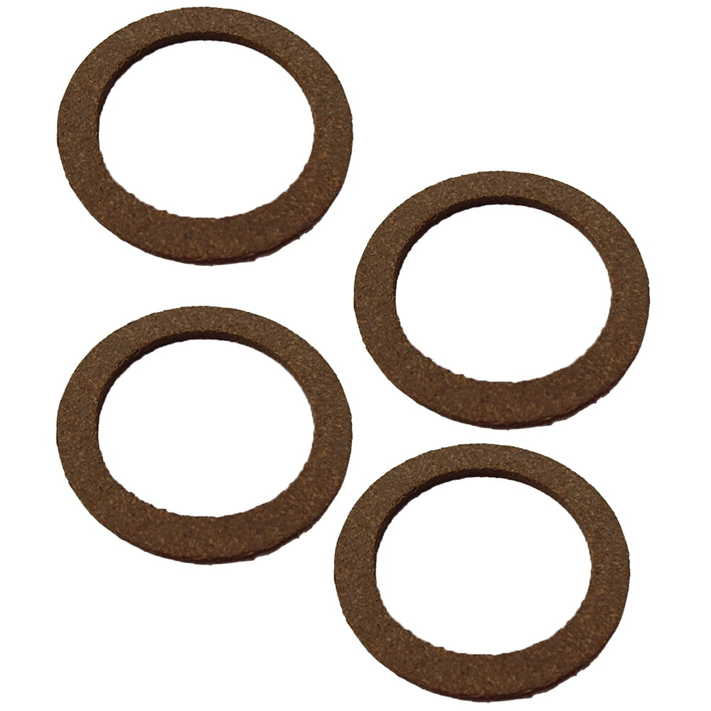 RAParts (4) Cork Material Gas Fuel Sediment Bowl Gaskets NAA9160A Fits