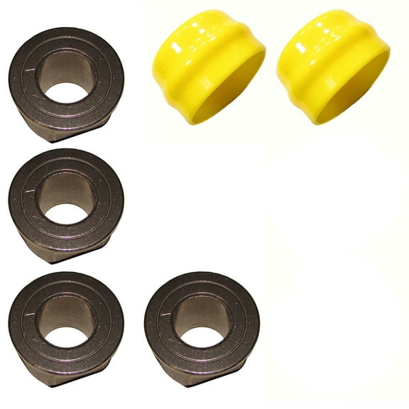 RAParts (4 Pack) M123811 Front Wheel Bushings Bearings Fits John Deere