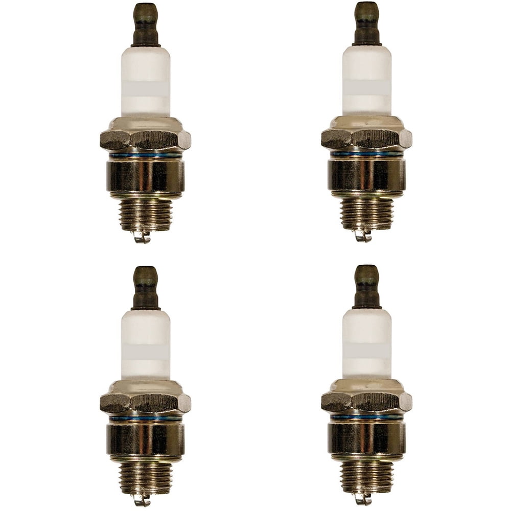 RAParts 4 Pack Spark Plugs Fits Champion J19LM Fits Briggs and Stratton