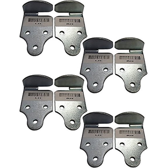 RAParts 4 pc Trailer Wood Sides Latch Rack Stake Body Gates Corner Brackets PK-SB
