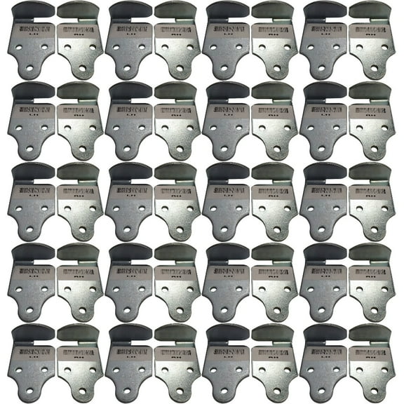 RAParts 40 PC Utility Trailer Wood Sides Latch Rack Stake Body Gates Corner Brackets