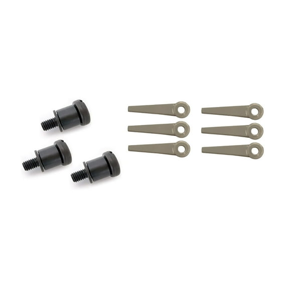 RAParts 4111 710 8700 New Blade and Bolt Kit 4111-007-1001 Fits Stihl 40-3 41-3 Poly-Cut Models