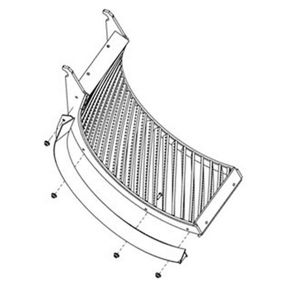 RAParts 418647A1HB Concave, Front Helical (Small Grain)