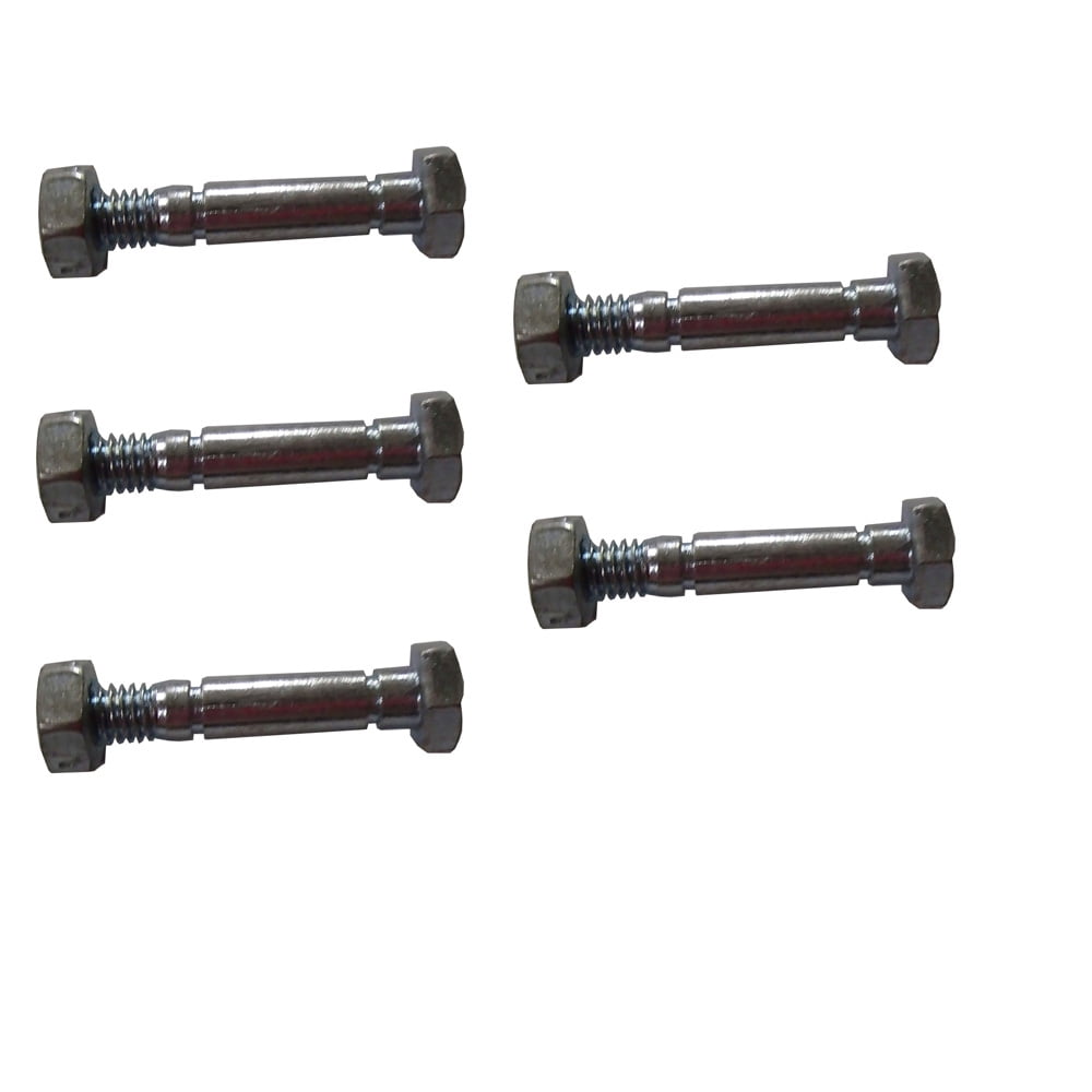 Raparts 5 Pack Shear Pins And Lock Nuts For Ariens 51001500 Snow Blower