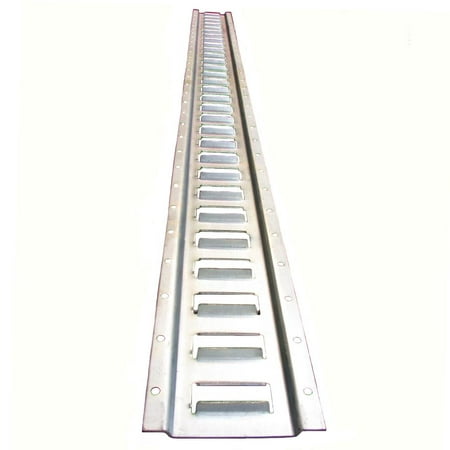 RAParts 5' Section Galvanized Horizontal E-Track