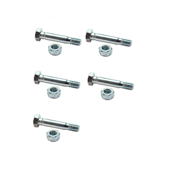 5 Snowblower Shear Pins MTD 710-0891 910-0891 5/16"- 18 x 1-3/4"