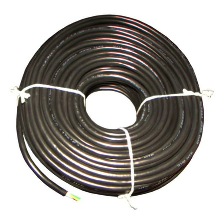 5 ft. Roll Trailer Light Wiring 14-4 14 Gauge 4 Wire Jacketed Black Flexible