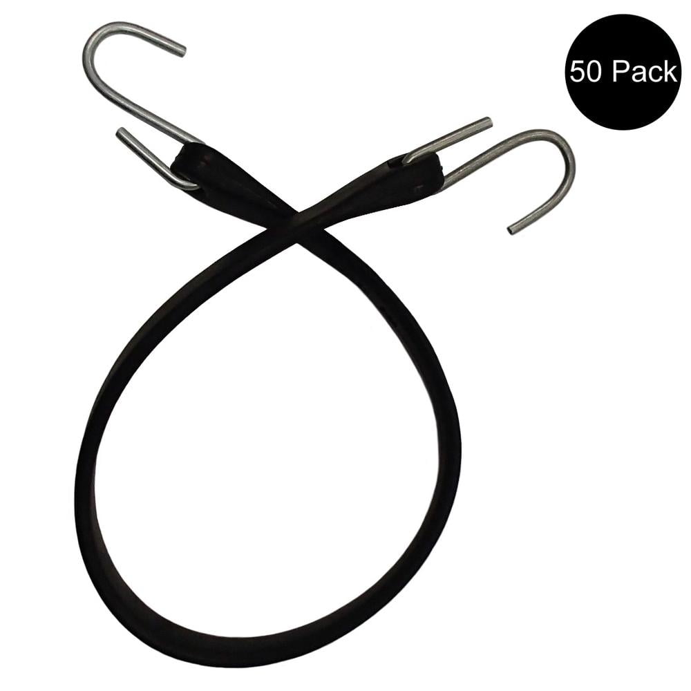 Lot De 10 Sangles élastiques 100% Caoutchouc Naturel Pour Remorque Et Bâchage - Robustes Et Fiables