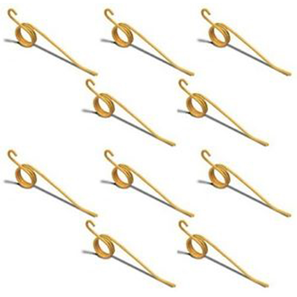20 Pack Hay Rake Teeth With Clips & Hardware - Fits New Idea 400, 402, 403, 49, & More (Replaces NE400033)