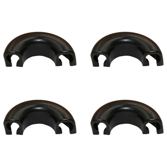 RAParts 51-0515B JJKML025 Four (4) Set of Black D-Ring Isolators & Silencers