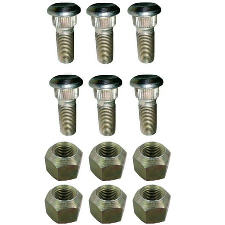 RAParts 528803R1 Front Wheel Studs & Nuts 483879R1 Fits Case-IH 238 495 895 674 CX50