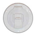 thumbnail image 1 of RAParts 5412 Electric Power Cord Hatch Cover For RV Camper White 30 50 Amp, 1 of 11