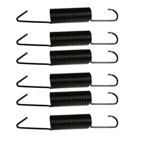 RAParts 6 Belt Tension Springs GX20377 Fits John Deere L120 L130 X140 145 D140 D150 D155