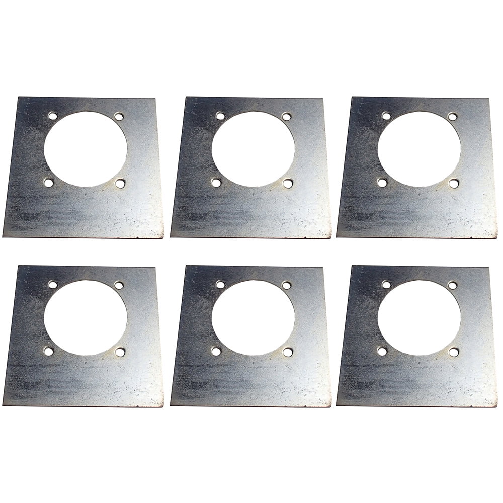 Allstar D-Ring Backing Plate 10pk Allstar D-Ring Backing Plate 10pk
