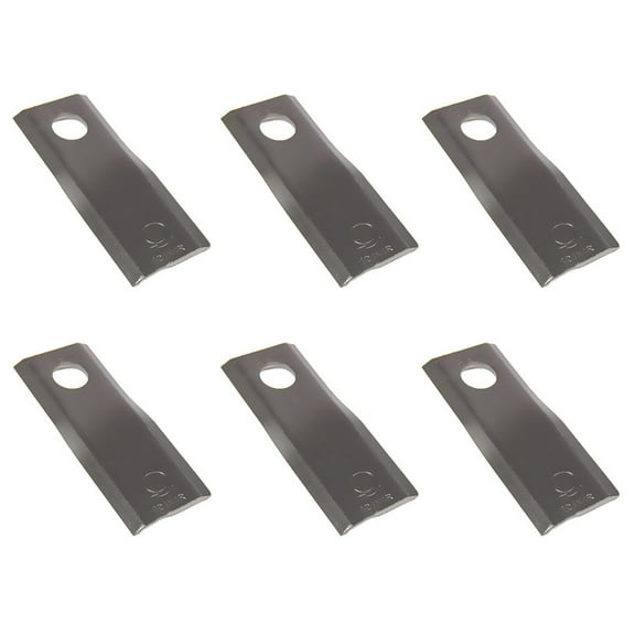 RAParts (6) RH Disc Mower Blades 784221 Fits Ford/New Holland Disc Mower 442 452 462 463 465