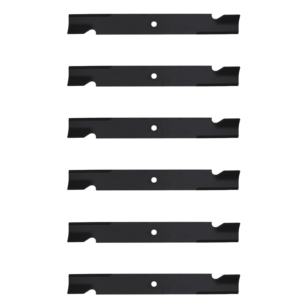 RAParts (6) Zero Turn Mower Blades - 60'' - Super Z, X-One - Side Discharge For Hustler