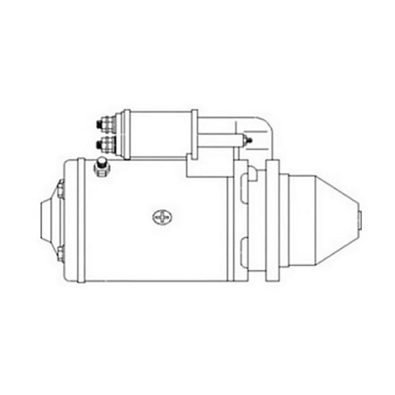 RAParts 72259581 New 12V Fits Bosch Starter Fits Allis Chalmers 5670 6670 6680 6690 +