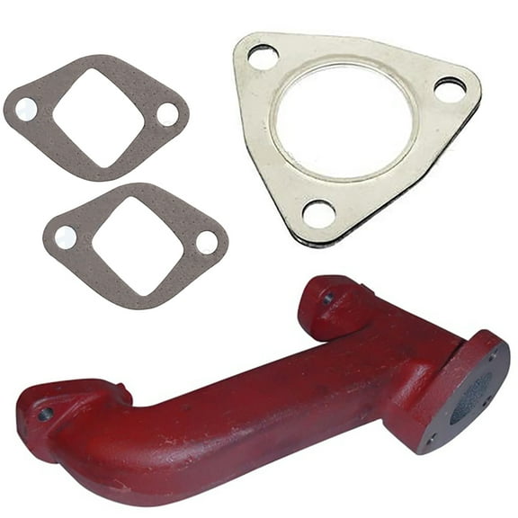 RAParts 740221M1 Exhaust Manifold With Gaskets Fits Massey Ferguson Leyland 20 240 245 250