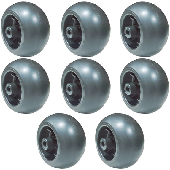 RAParts (8) Fits John Deere Mower Deck Wheels - Z810 Z820 Z830 Z850 Z910 Z920 Z930