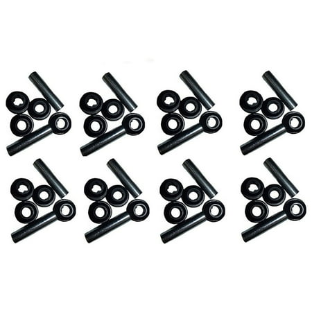 RAParts (8) Front and Rear Leaf Spring Bushing Sets for Club Car DS Enough for 2 Carts