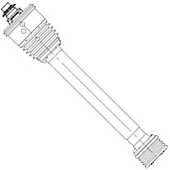 RAParts 84437820 New CV Shaftless Implement Yoke Fits Ford NH Fits Case IH 590 590C +